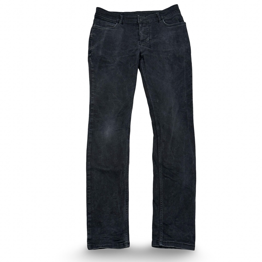 Ksubi Van Winkle Black Rebel Skinny Jeans Mens 32 Faded‎ Black Stretch Denim
